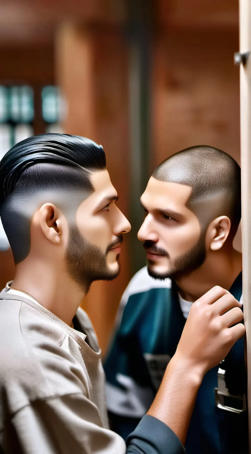 ai character: Death row background