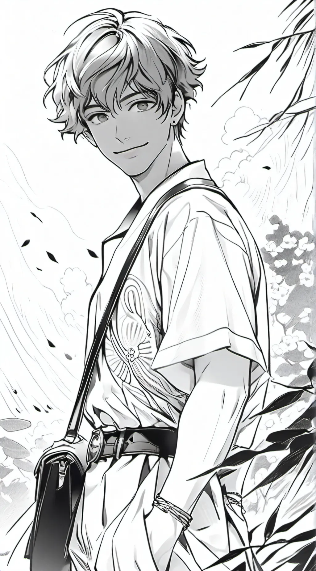 ai character: Leon background