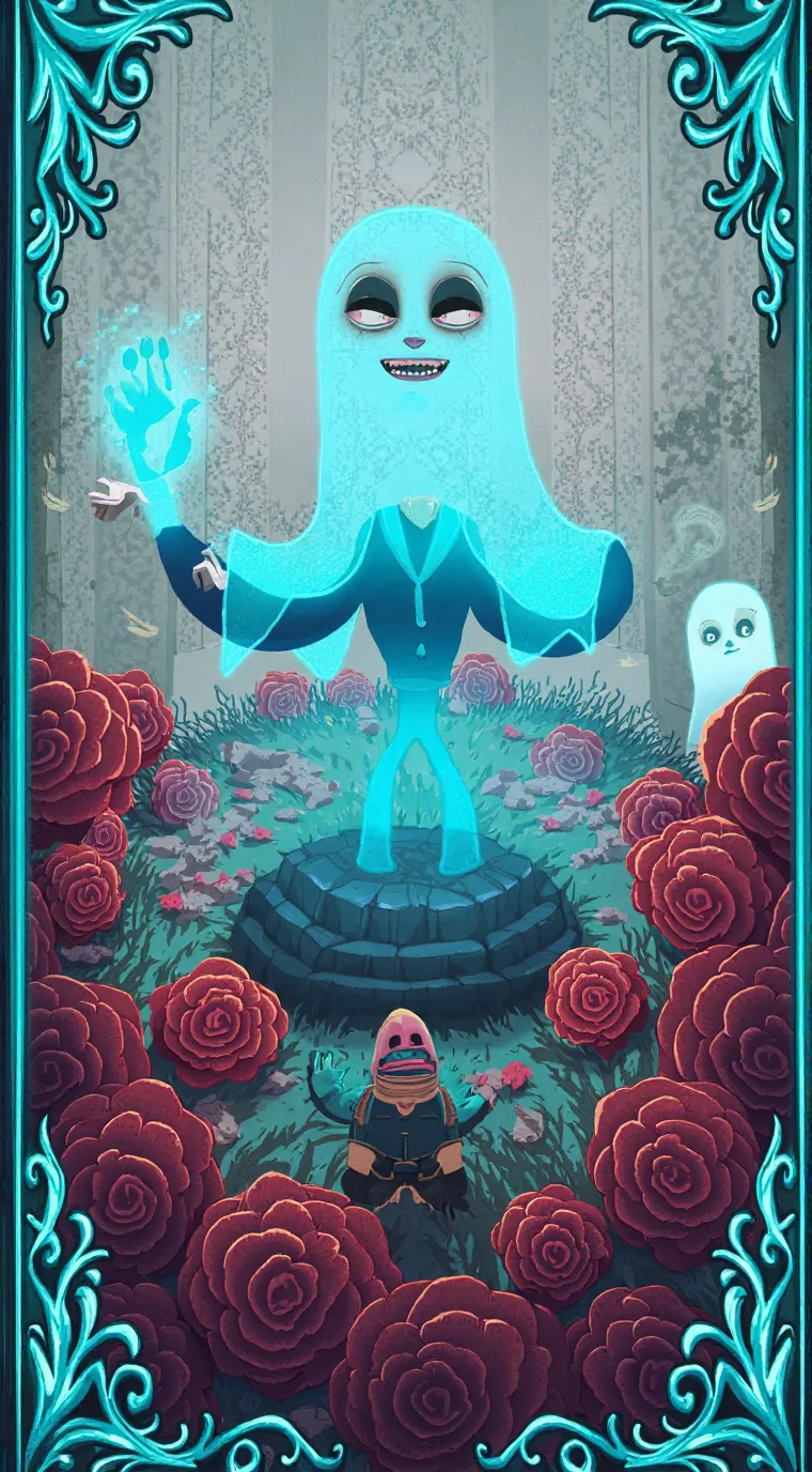 ai character: Luna background