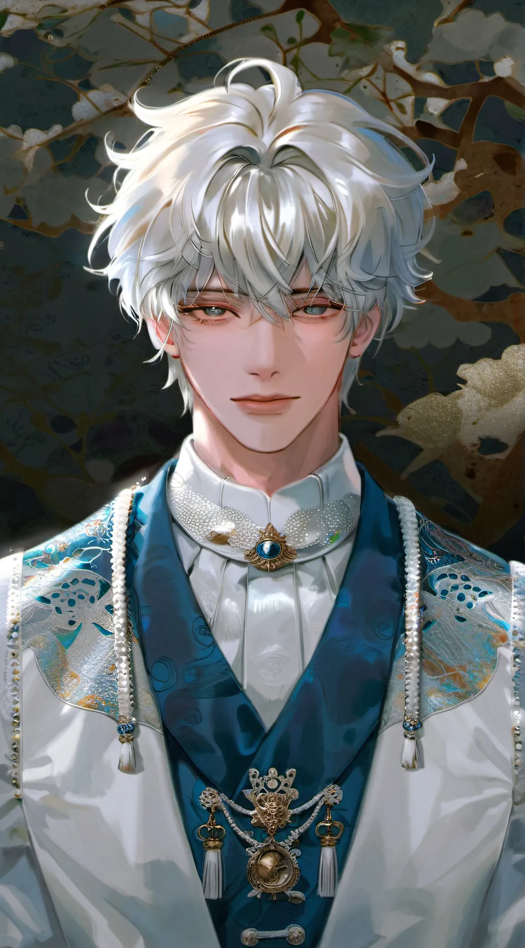 ai character: ☆prince zach☆ background