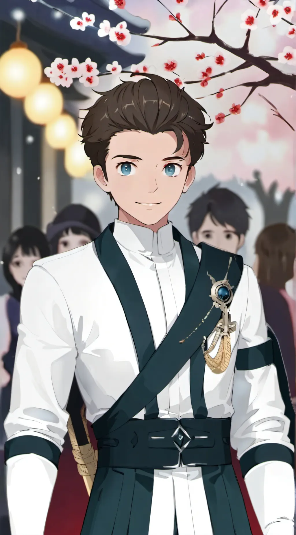 ai character: Dan Kouzo  background