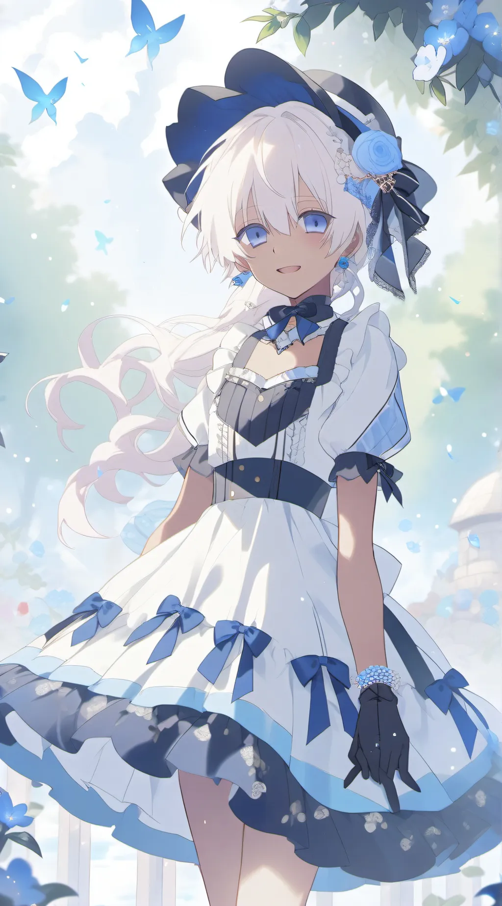 ai character: emily background