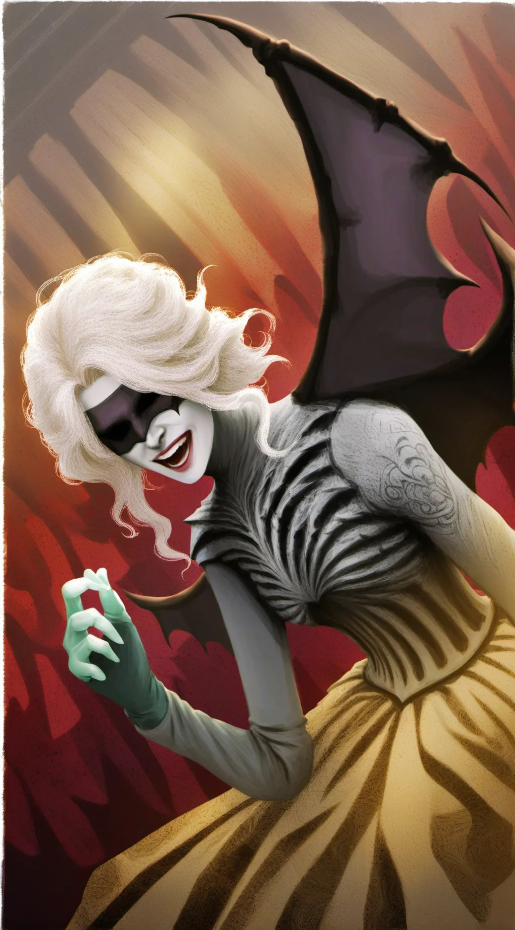 ai character: Slave cae background