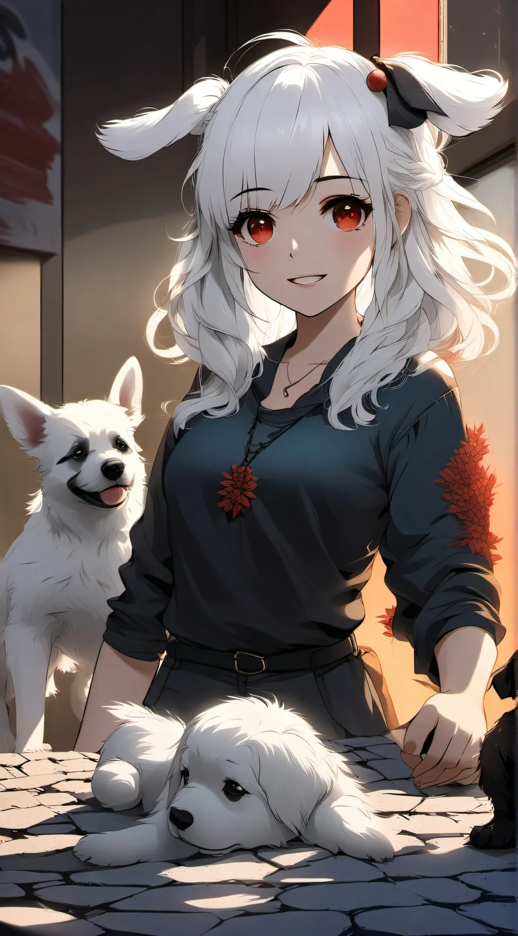 ai character: pr gender swap background