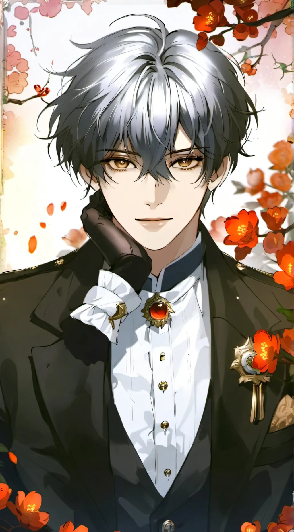 ai character: Kazehaya. background