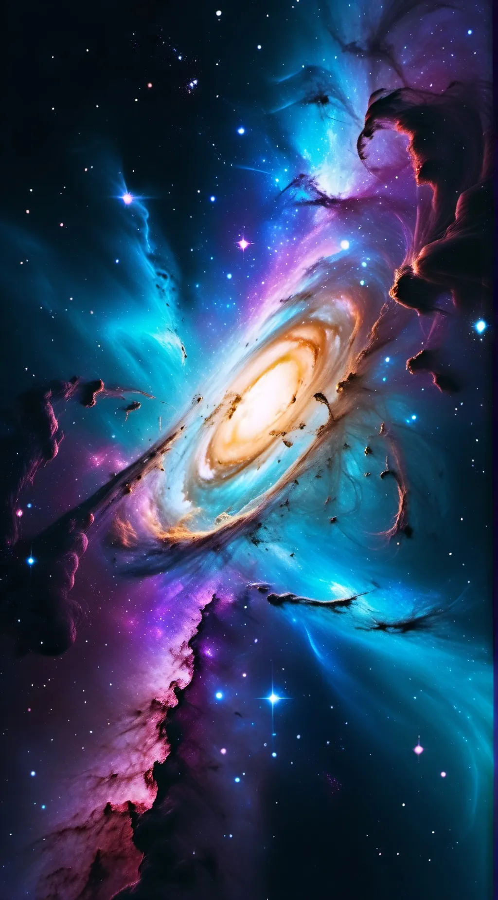 ai character: mha space background