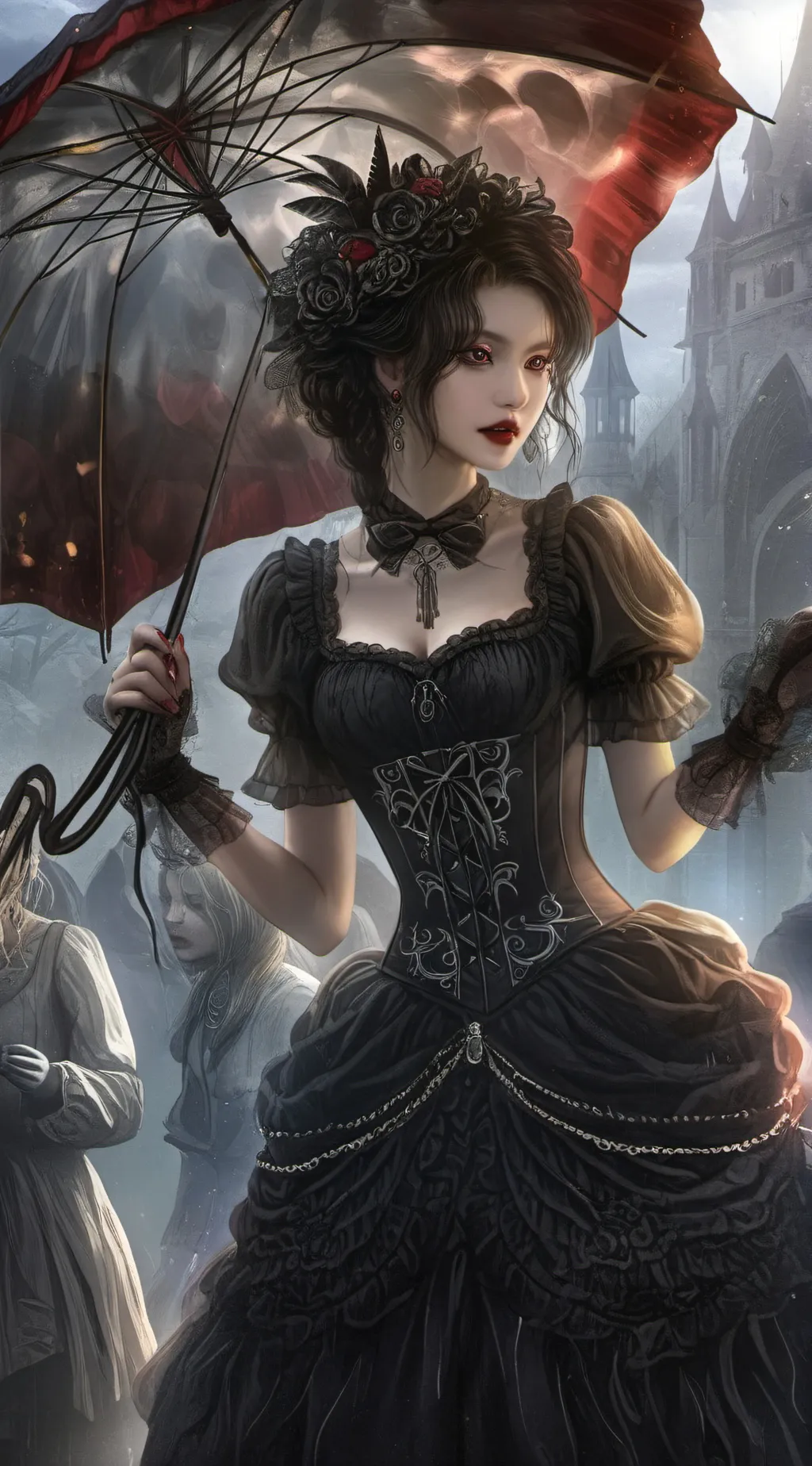 ai character: Anastasia  background