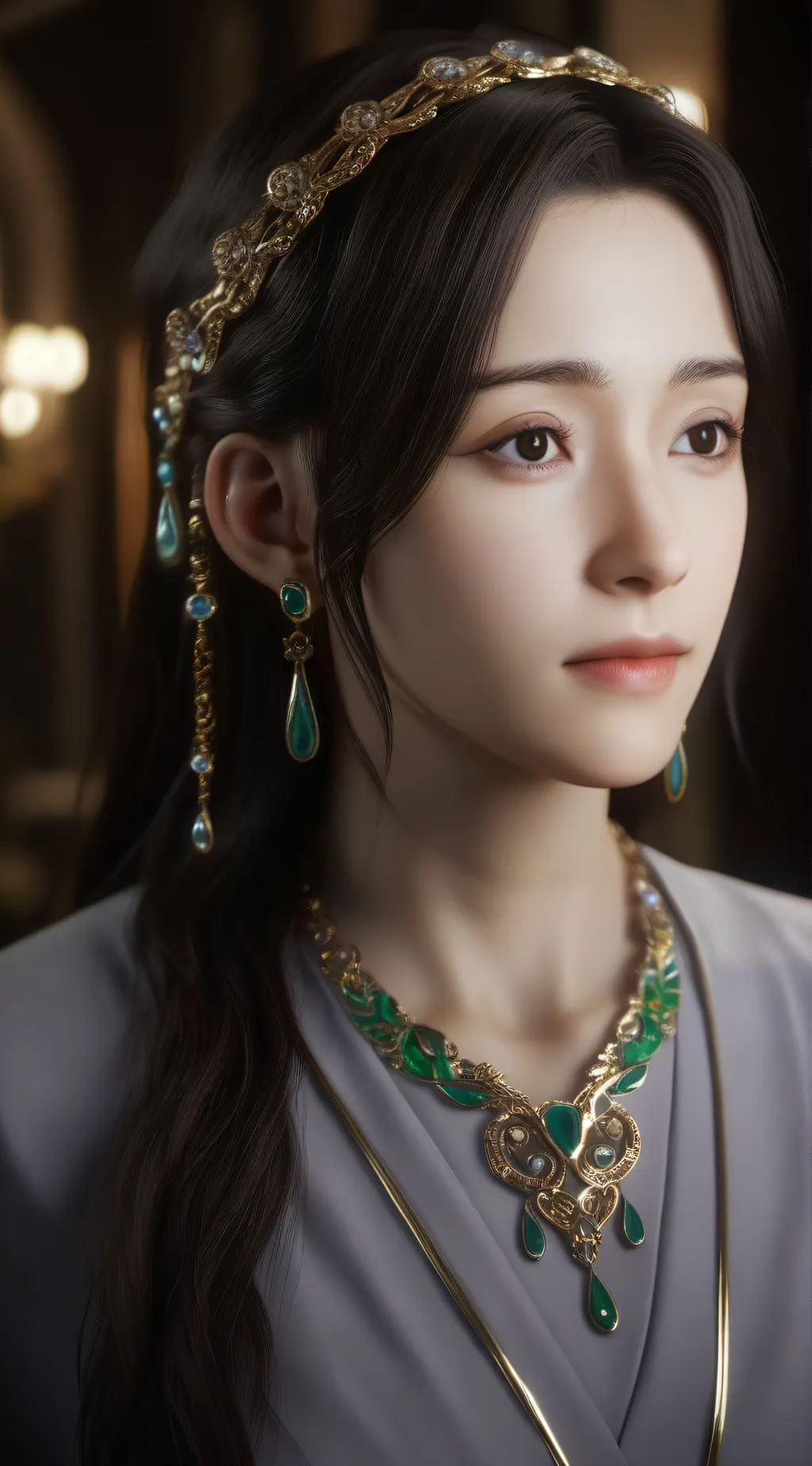 ai character: m̲̅i̲̅l̲̅y̲̅  background