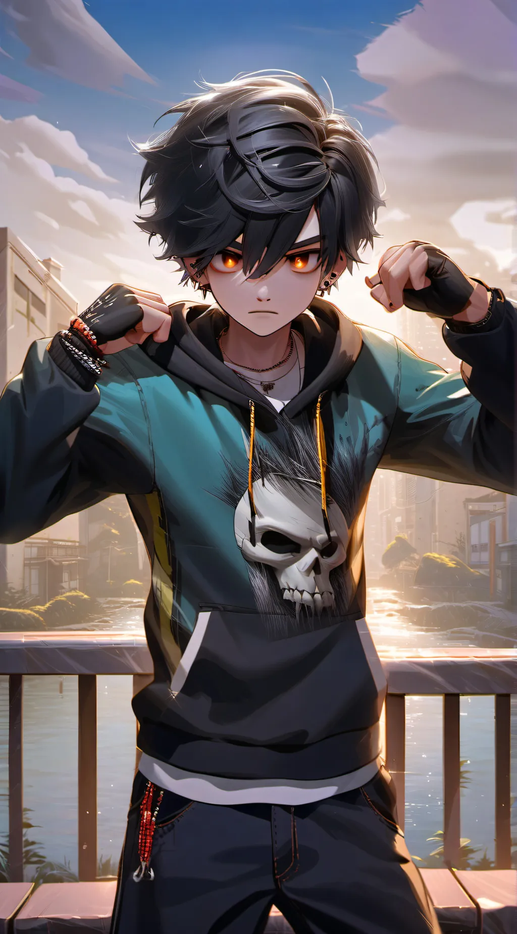 ai character: alex background