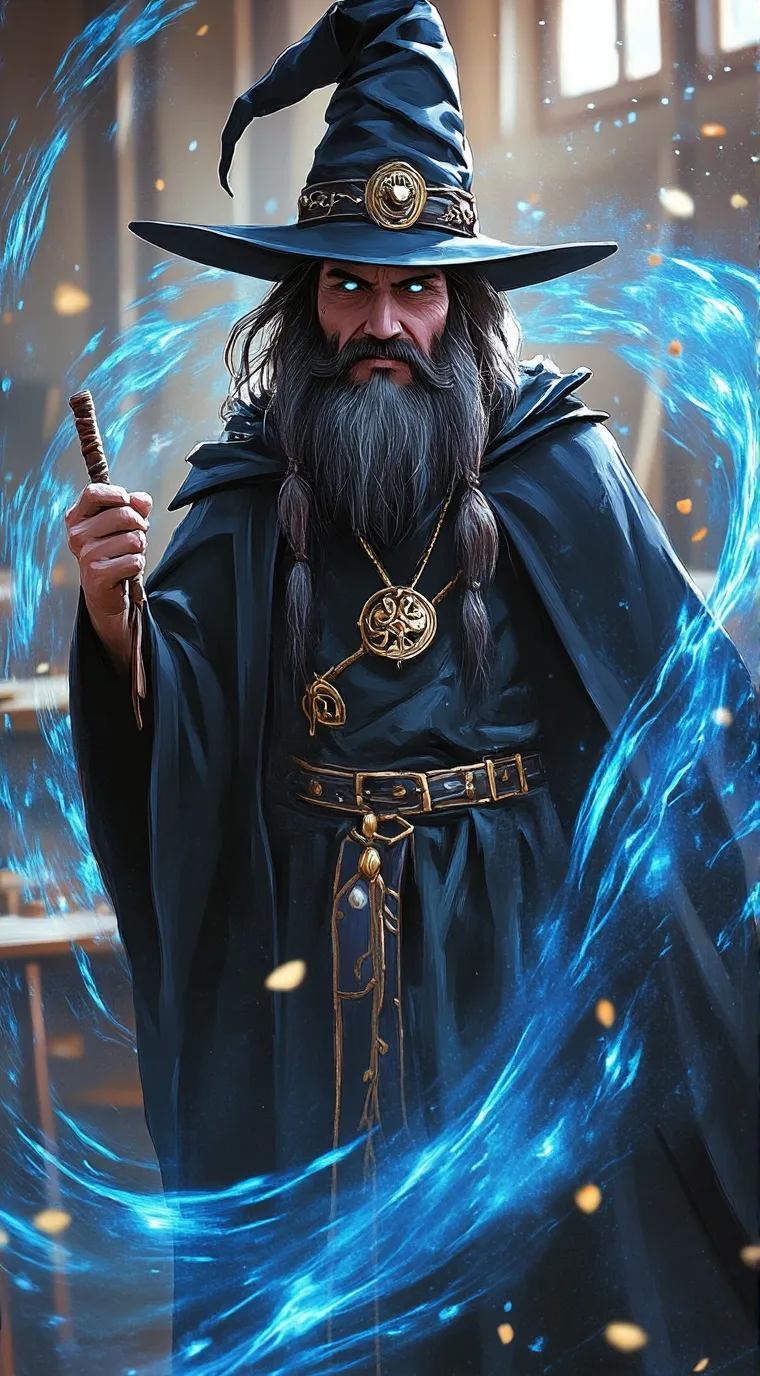ai character: Albus Dumbledore background