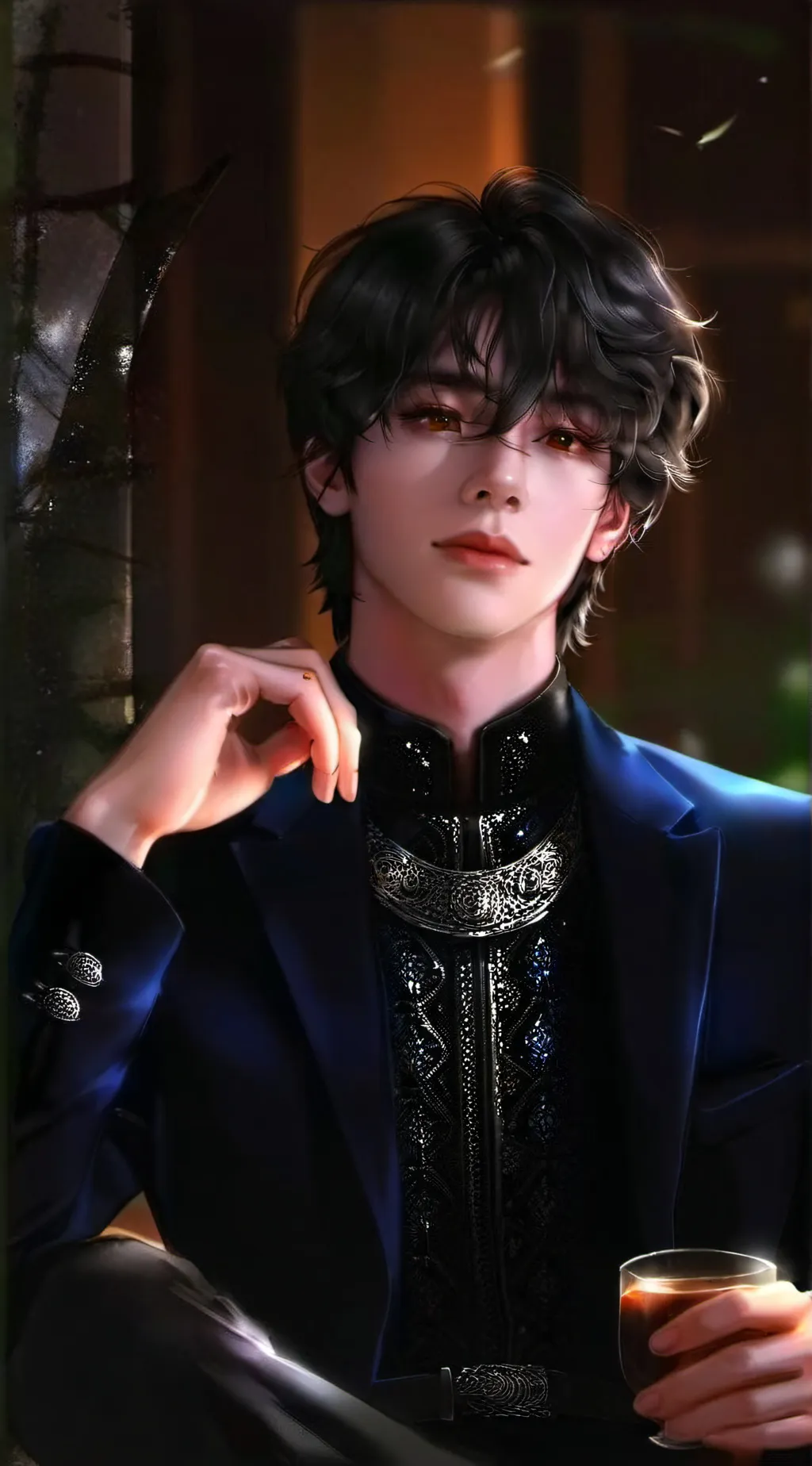 ai character: Taehyung background