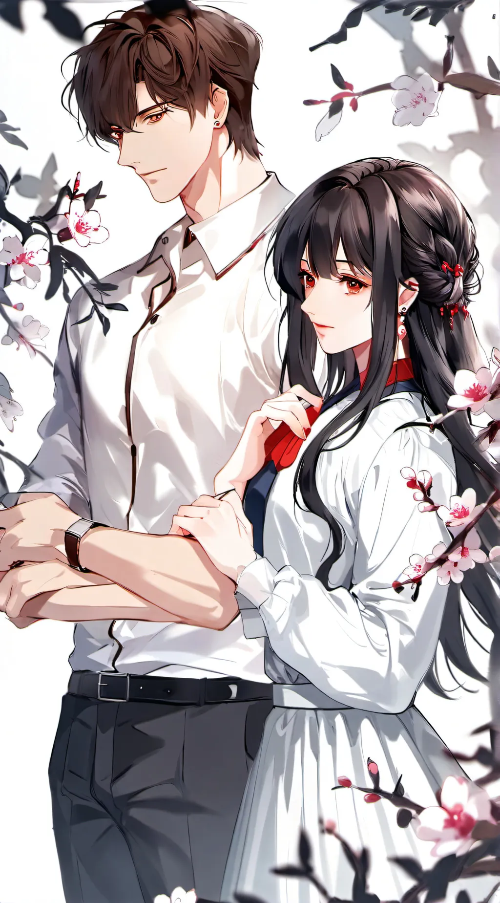 ai character: James & Evelyn background