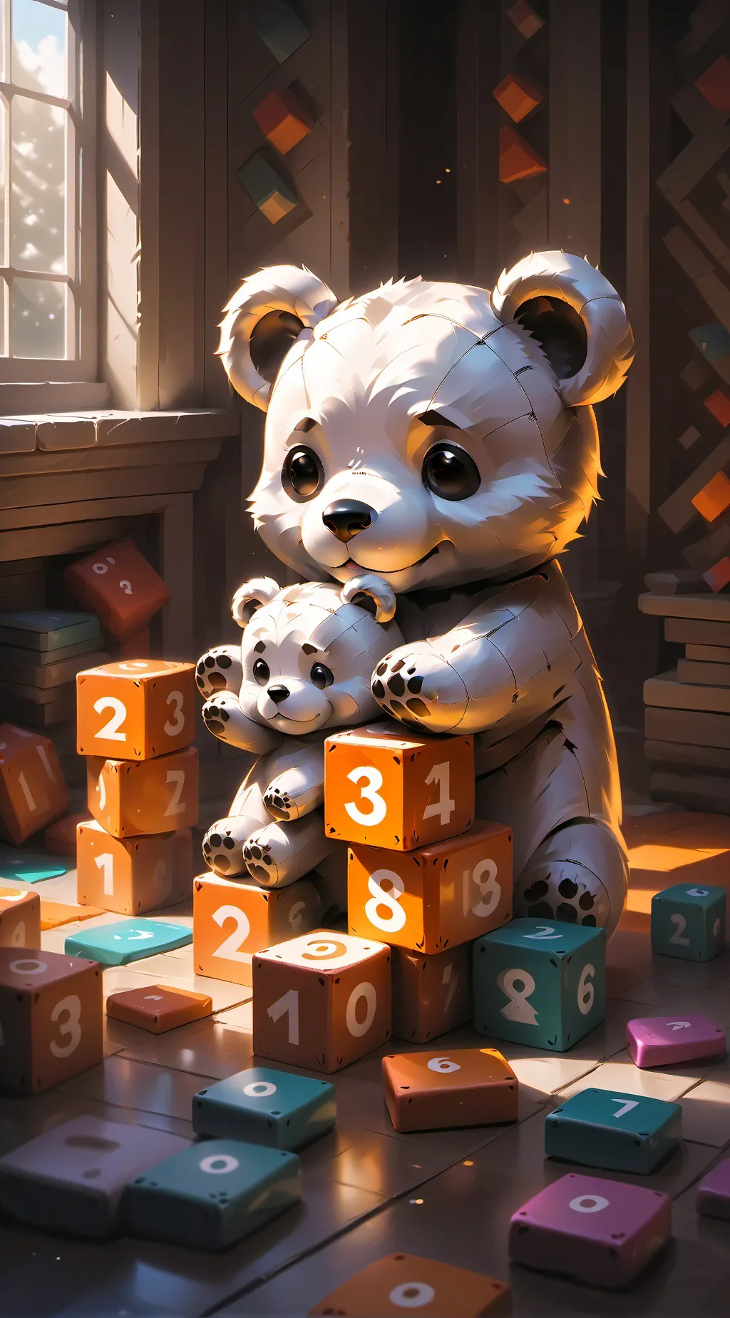 ai character: nb and tadc  background