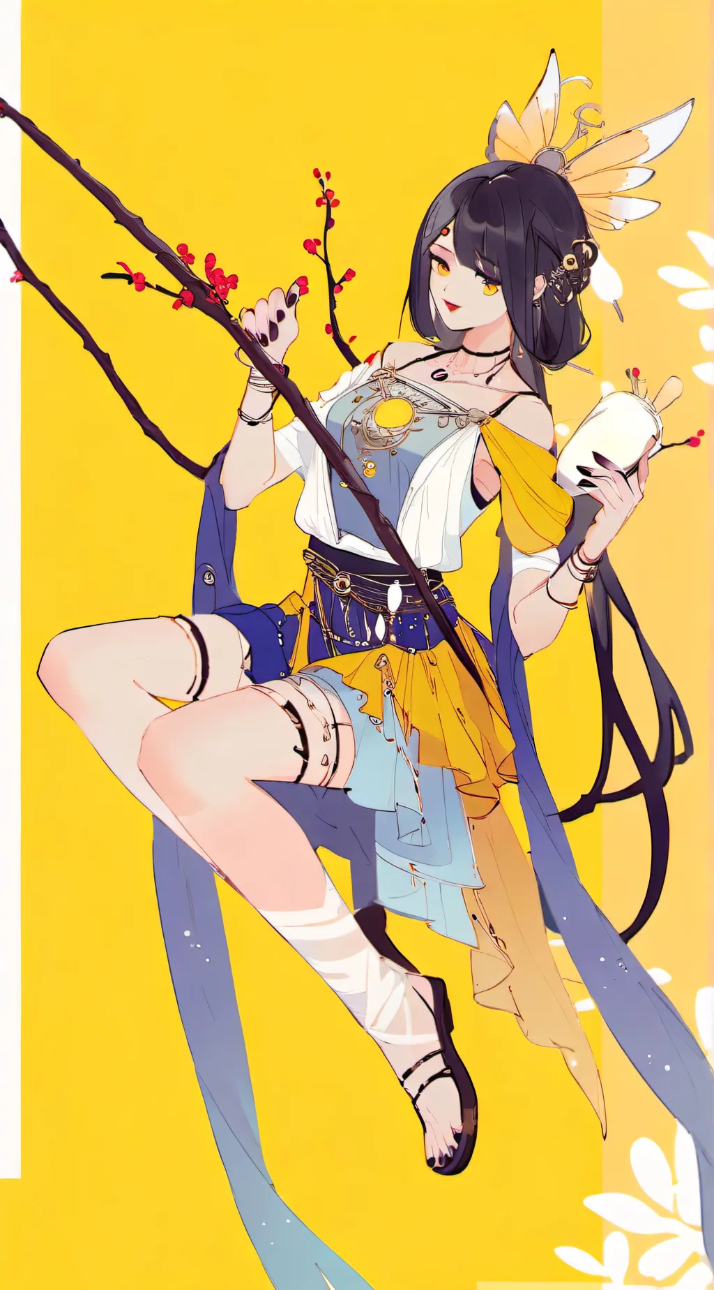 ai character: pula background