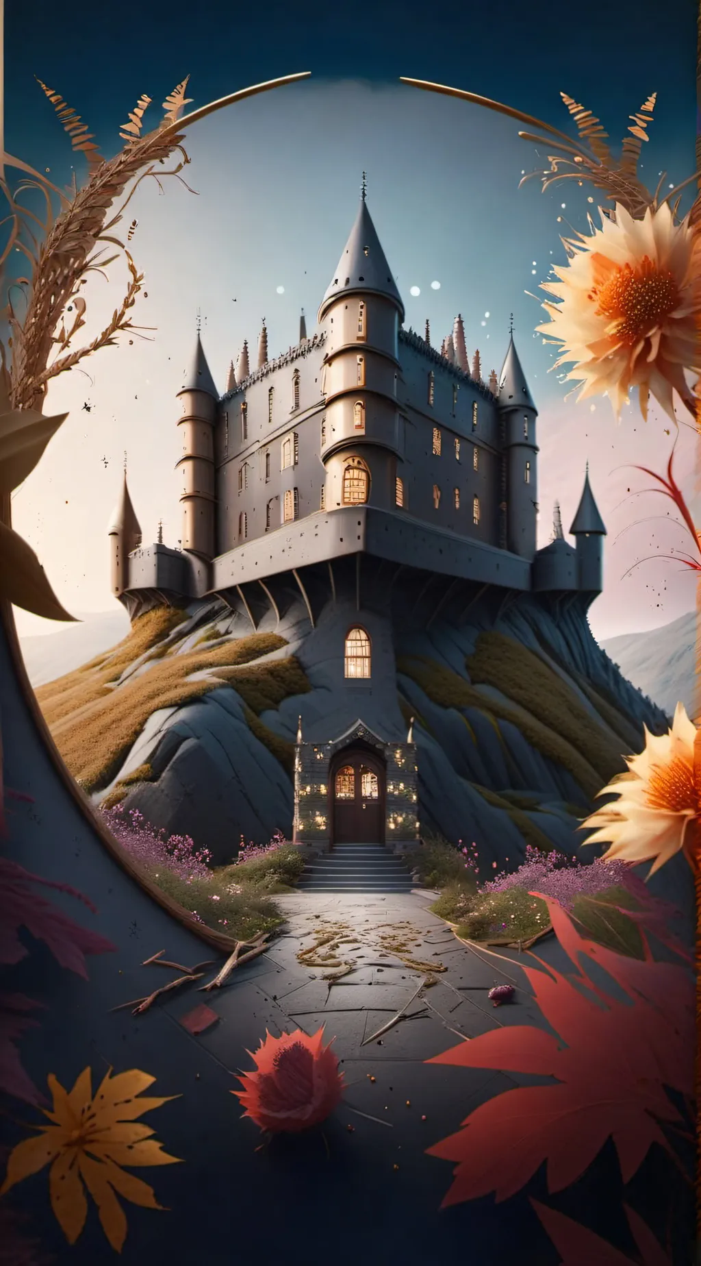 ai character: hogworts  background