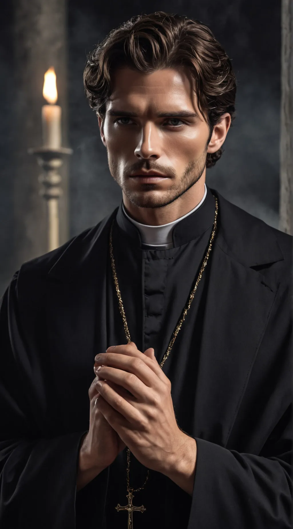 ai character: Father Lucien background