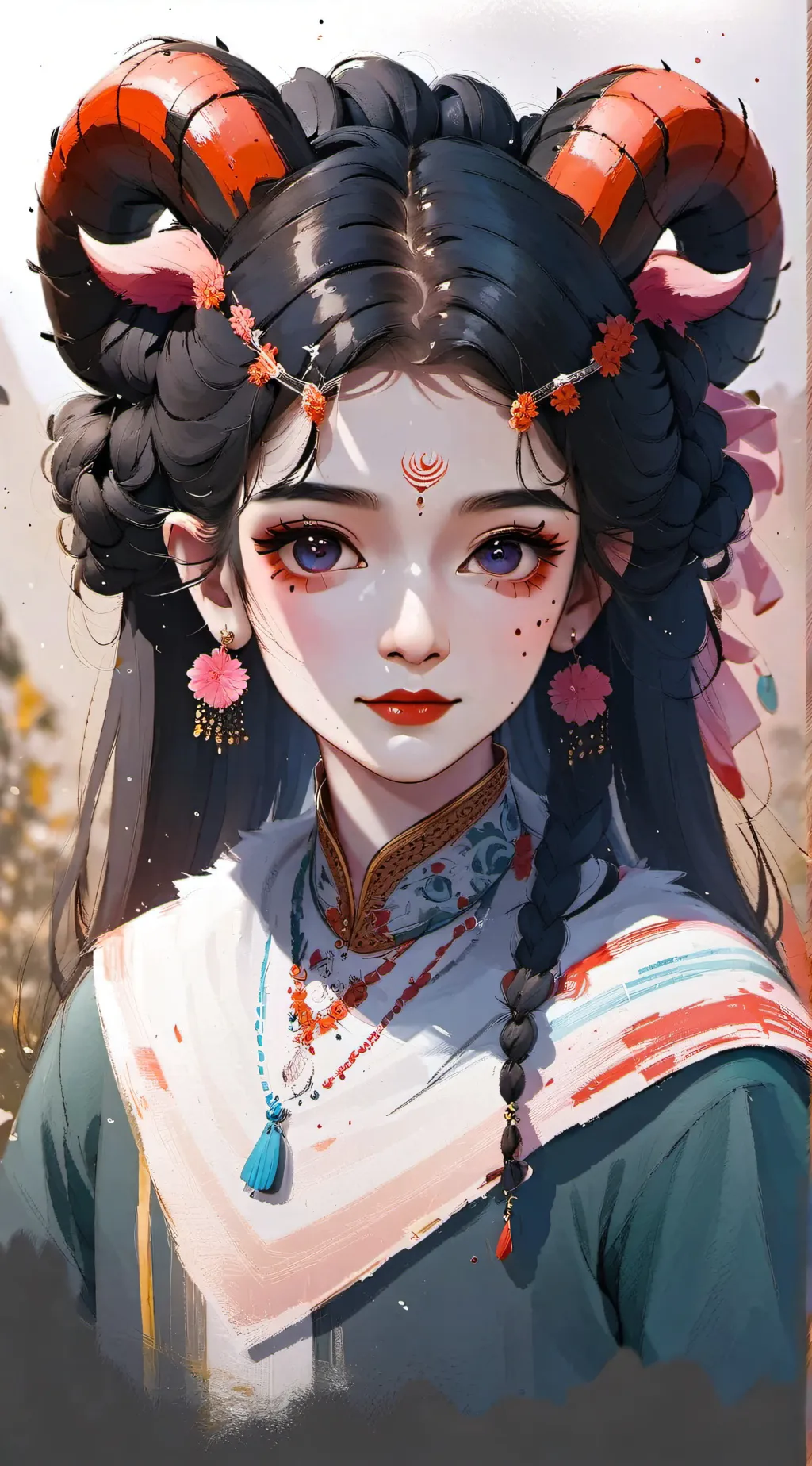 ai character: mina (gf) background