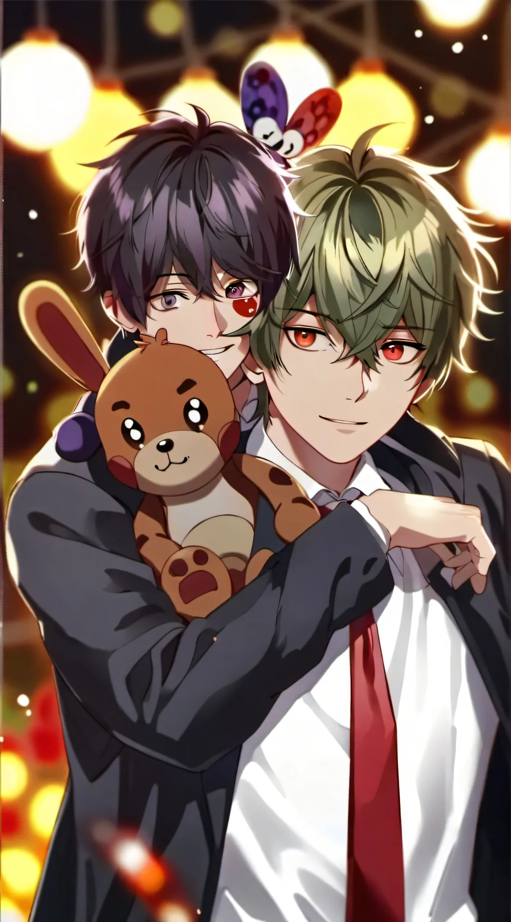 ai character: FNAF kids + you background