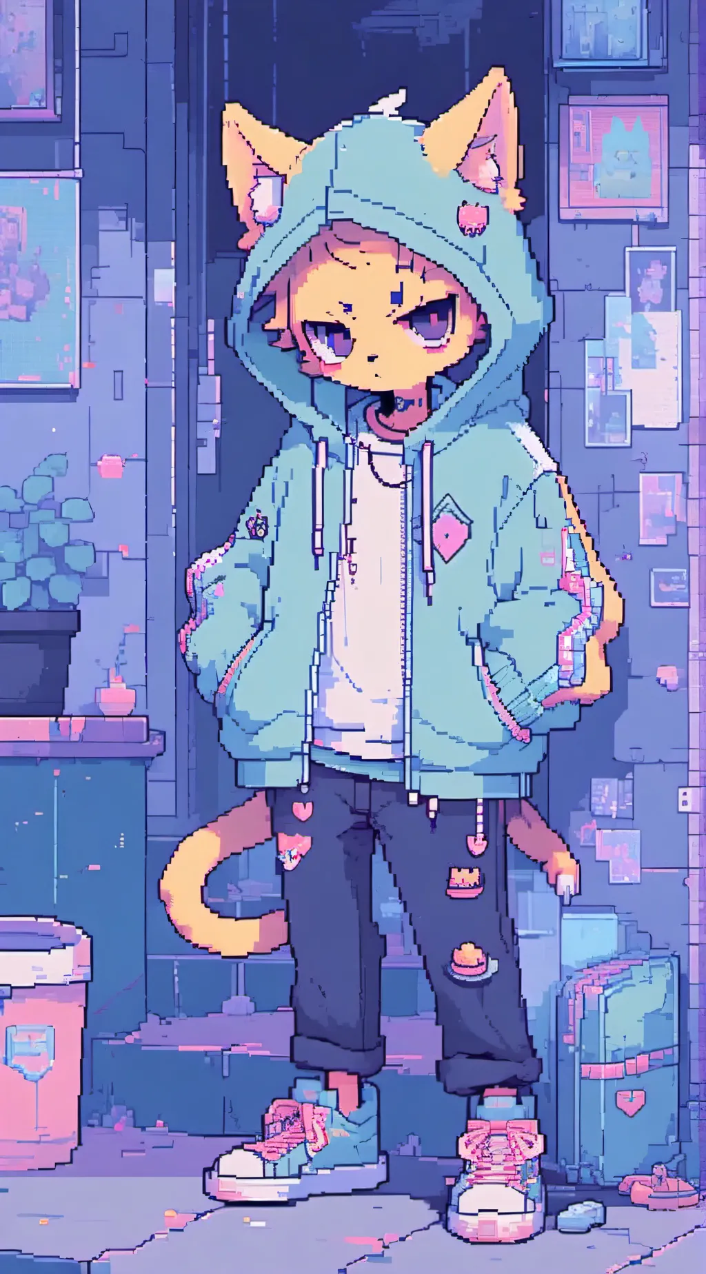 ai character: joshiv background