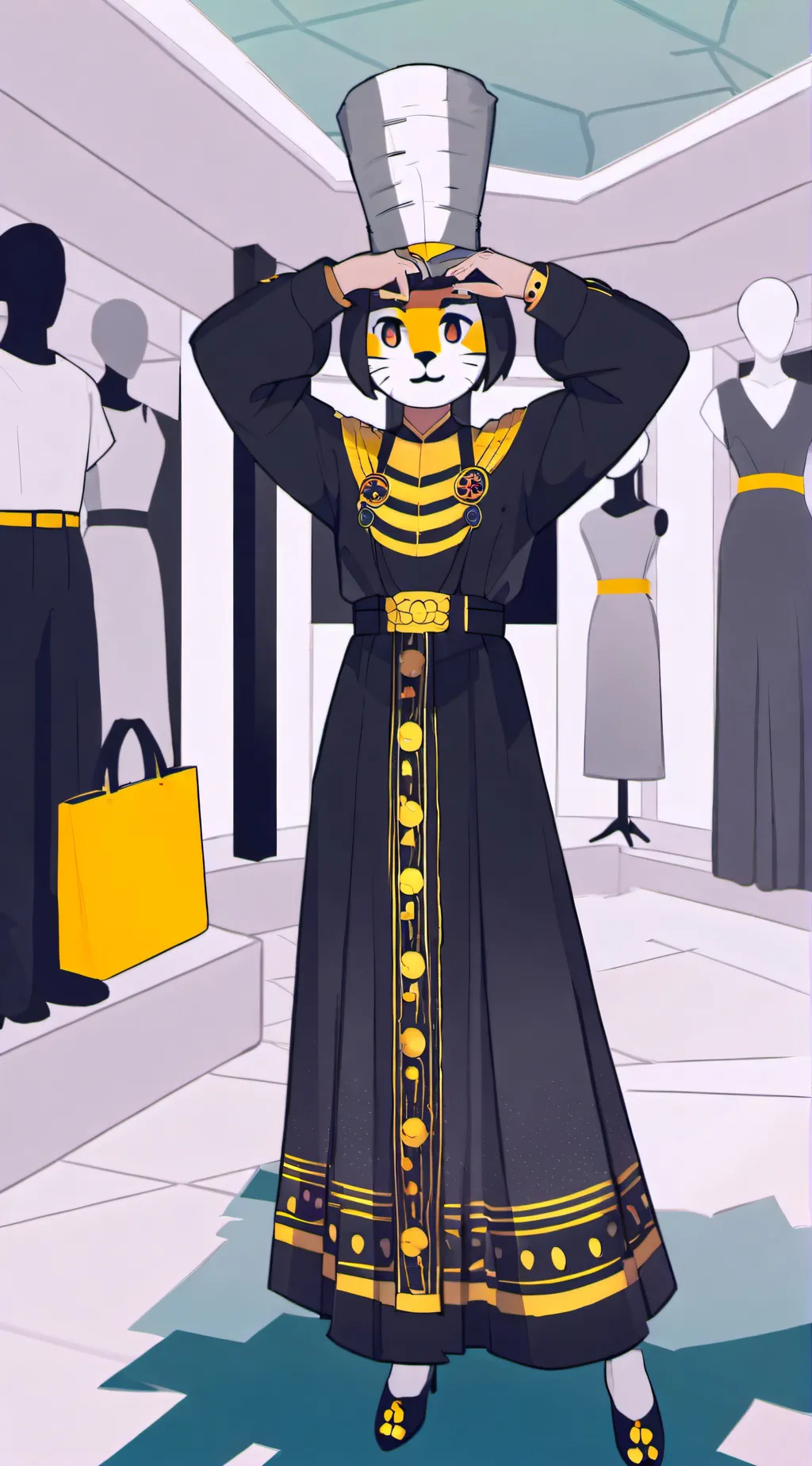 ai character: da wok background