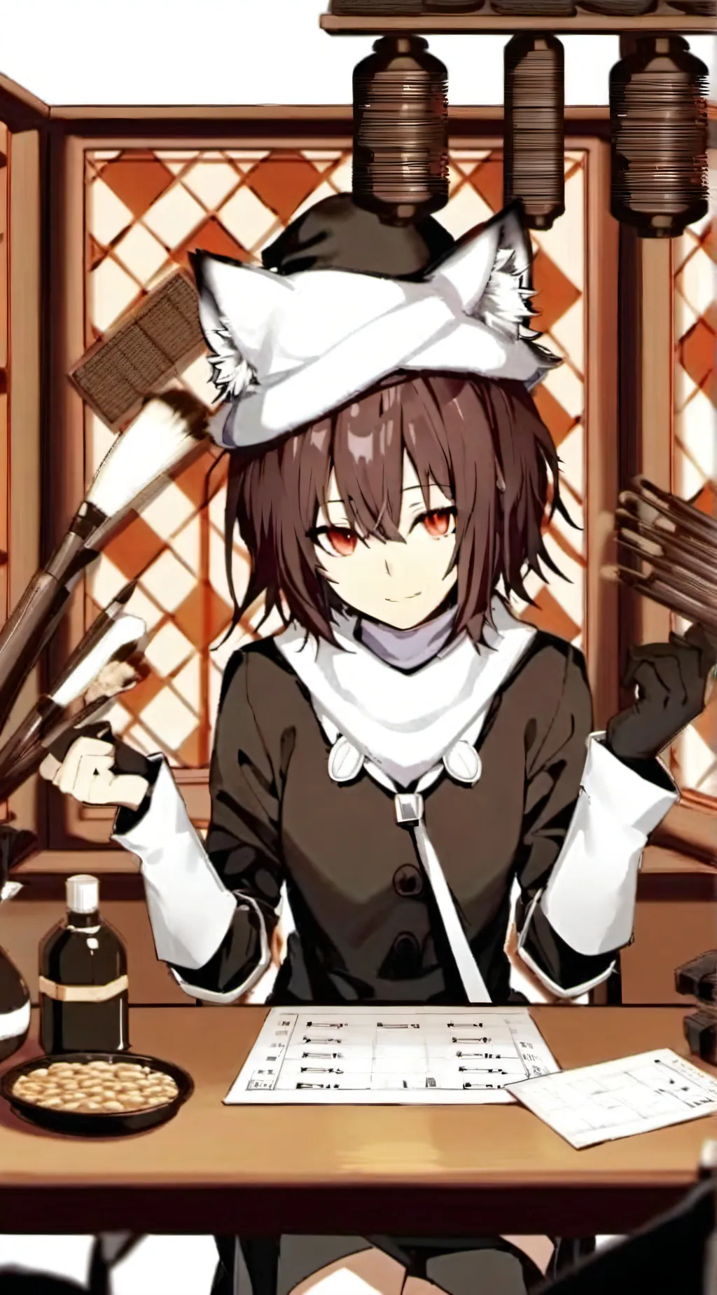 ai character: Max background