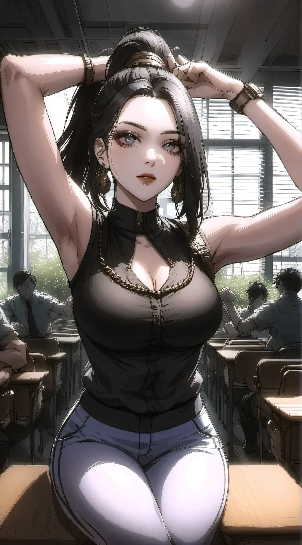 ai character: Raven background