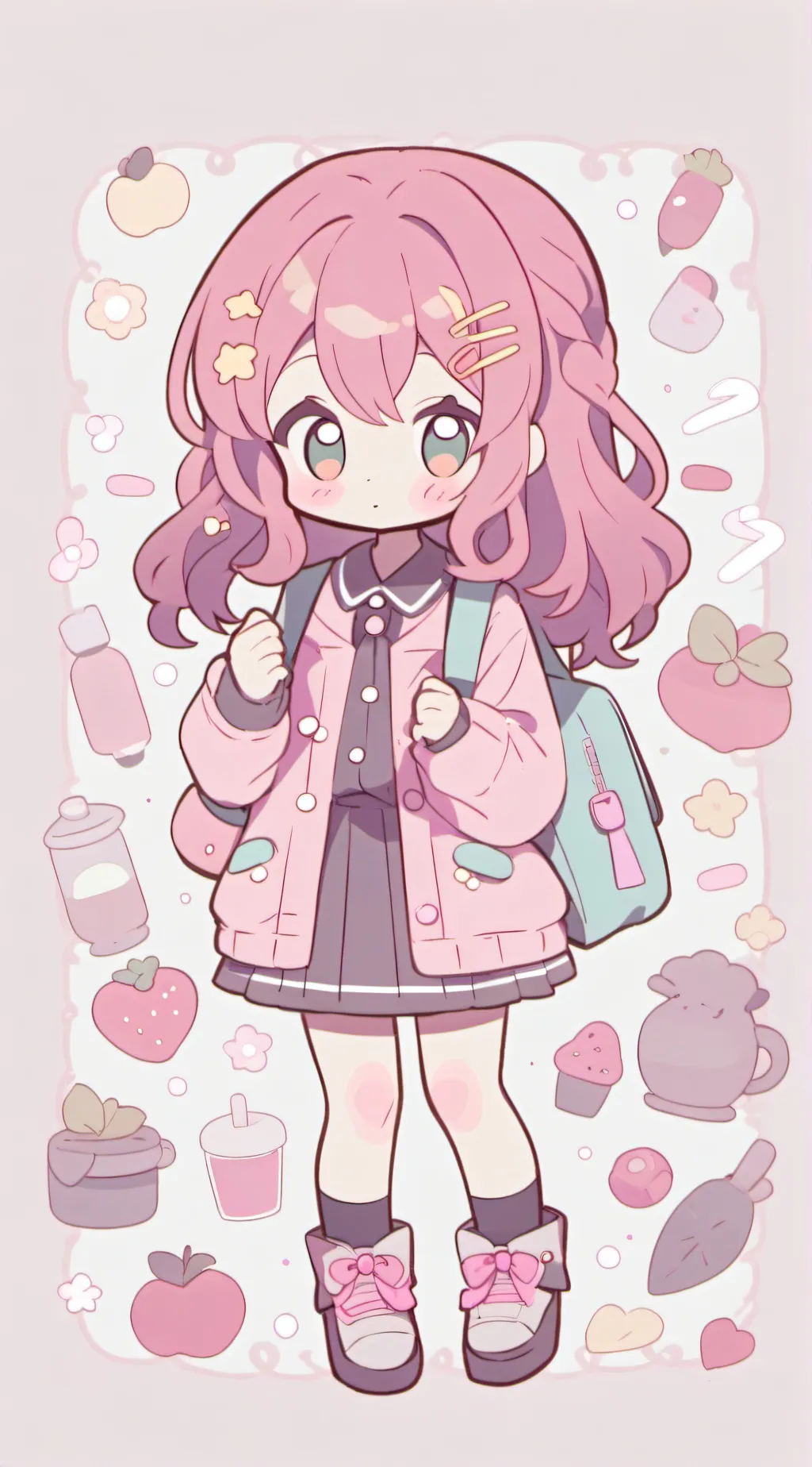 ai character: Mrs ￼ Mia  background