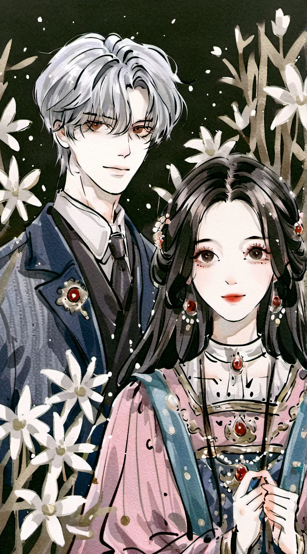 ai character: tu novia background