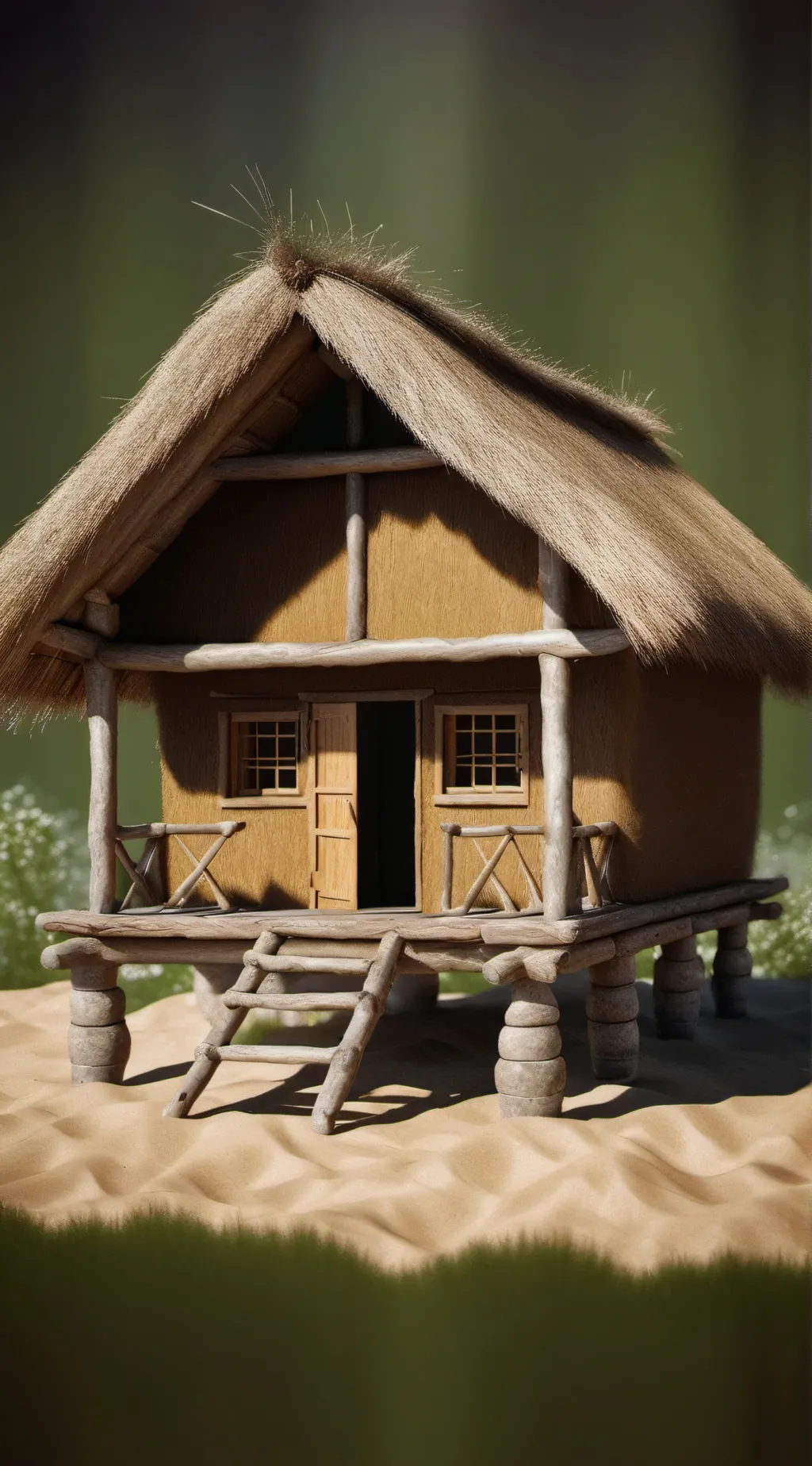 ai character: Kny baby background