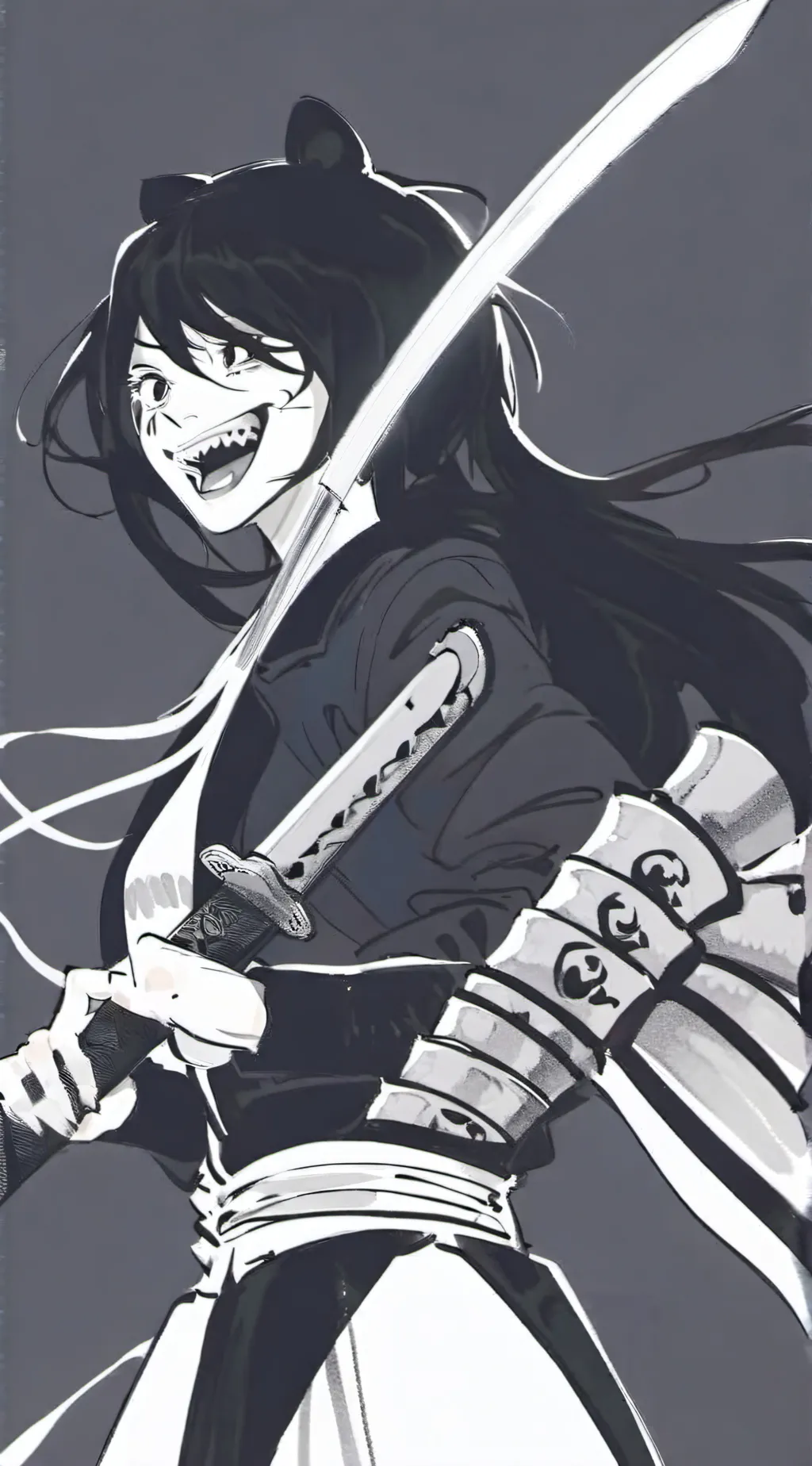 ai character: miss circle  background