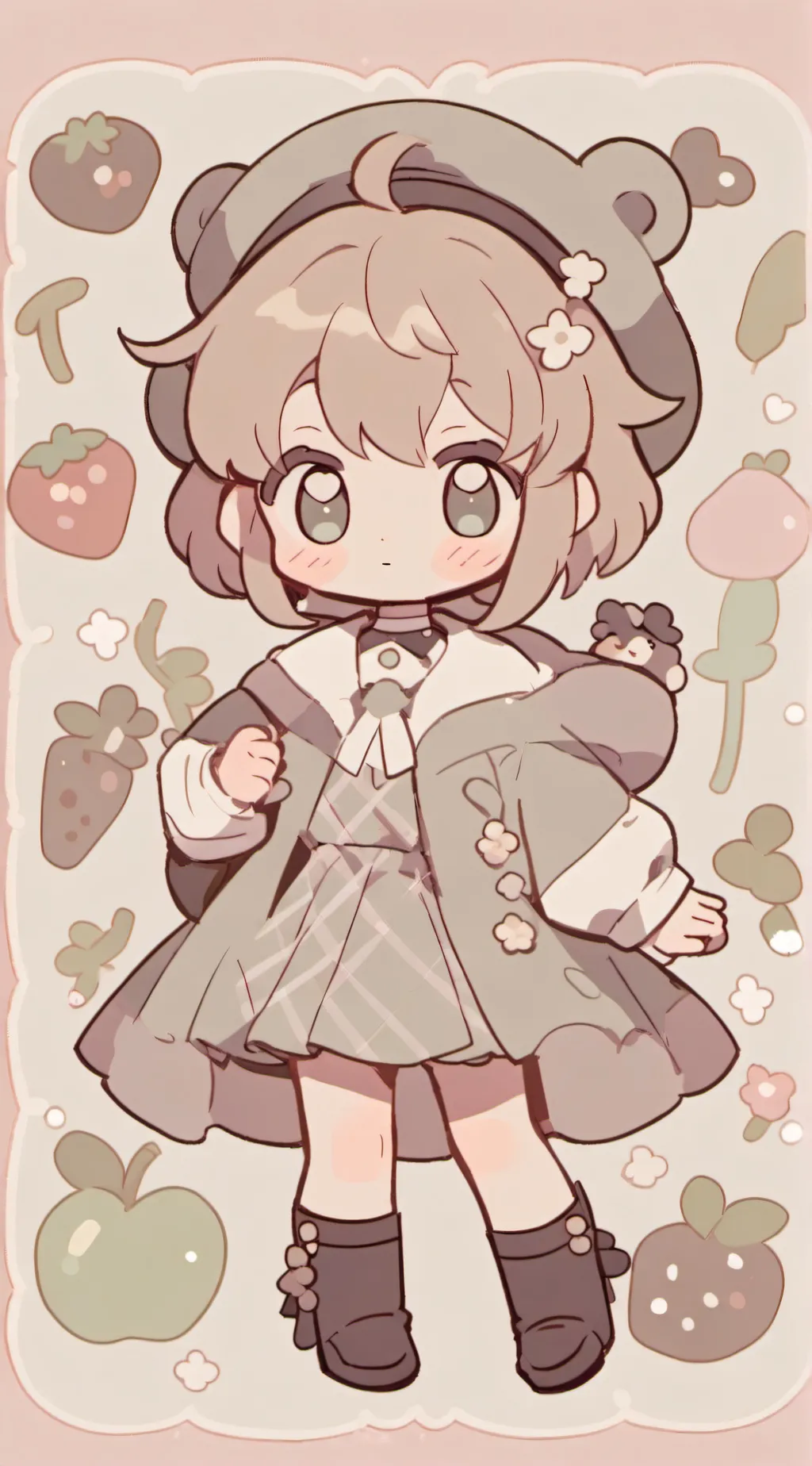 ai character: nova and Oliver  background