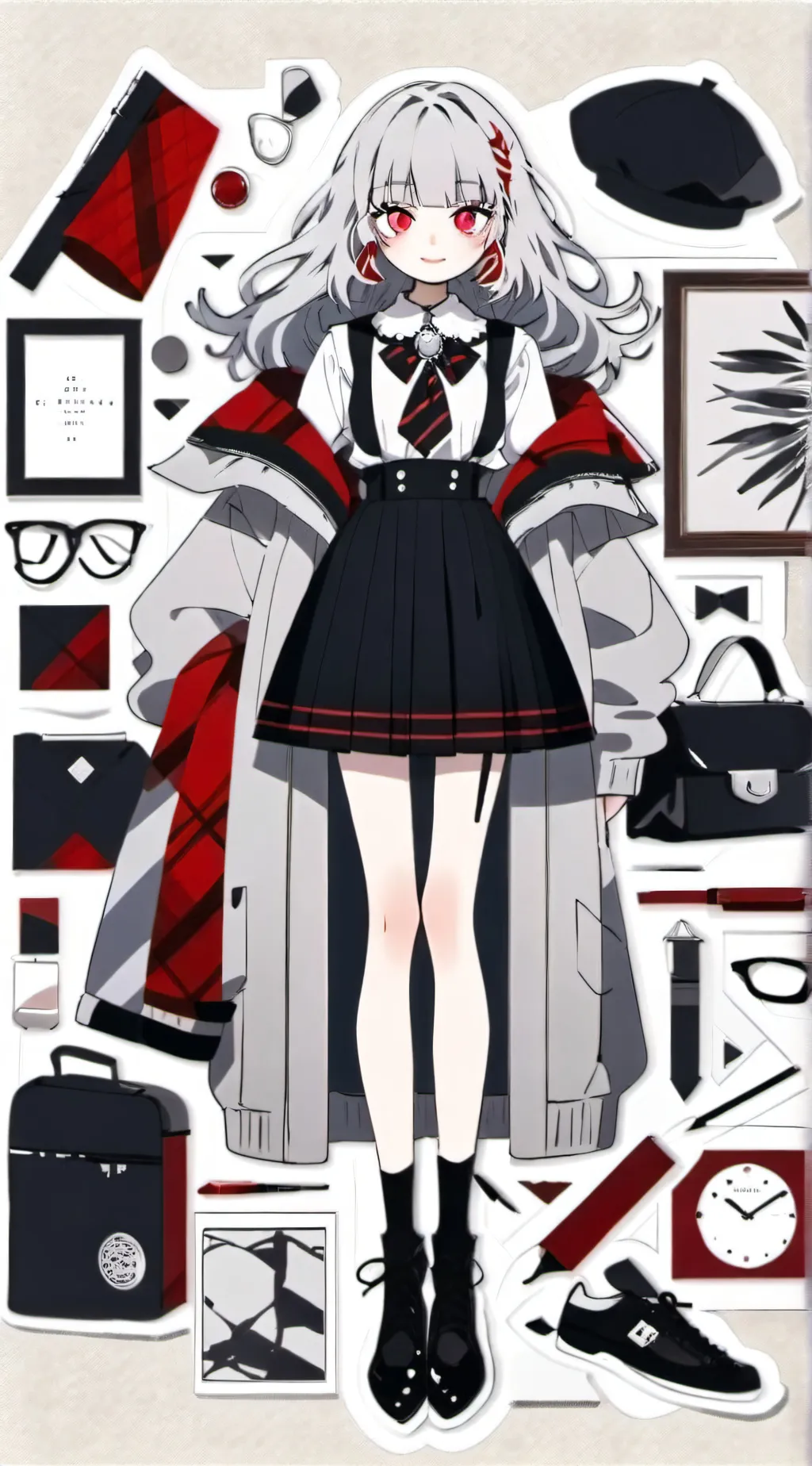 ai character: valentina background