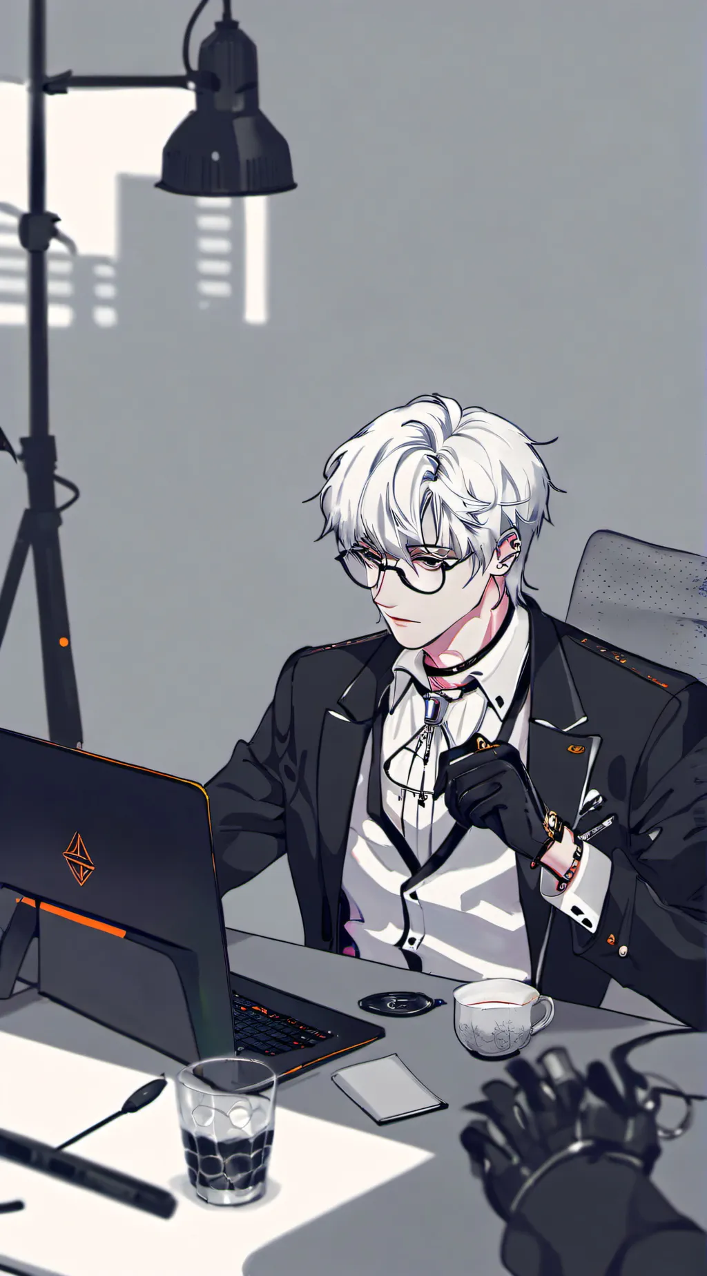 ai character: Xavier ✨ background