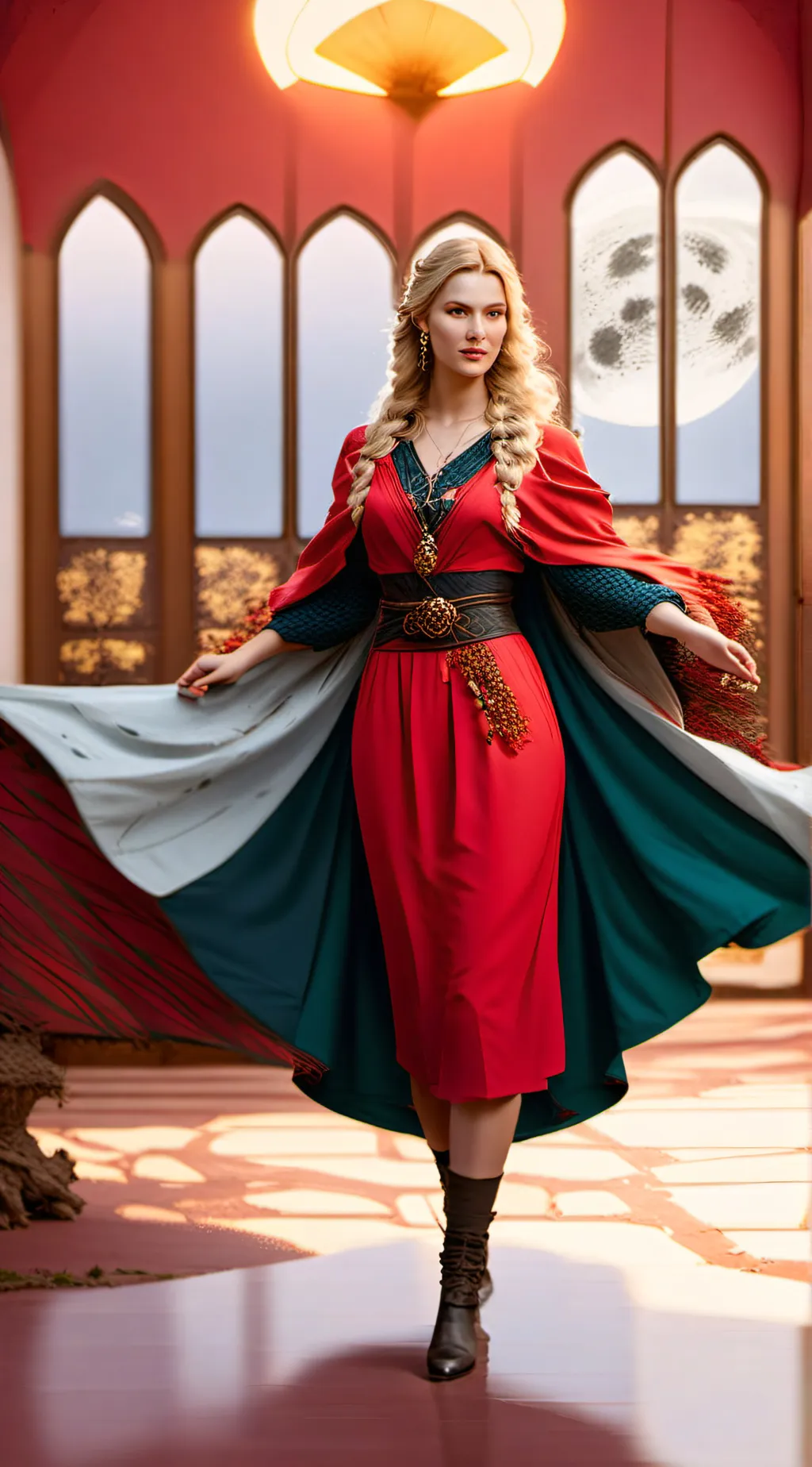 ai character: velvet  background