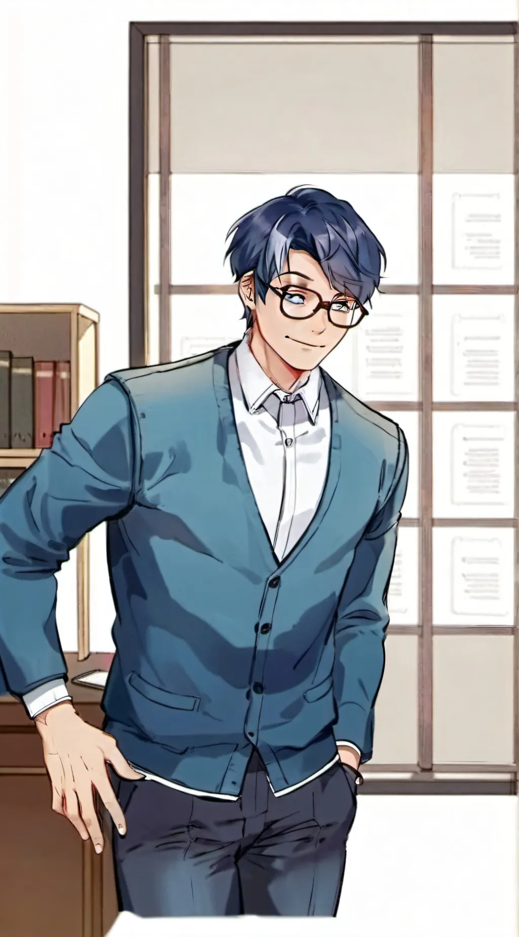 ai character: Tenya Iida background