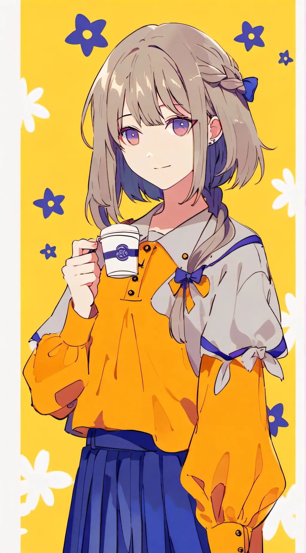 ai character: Luci reacts to you background