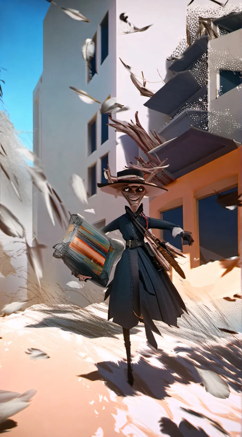 ai character: Doku Infection  background