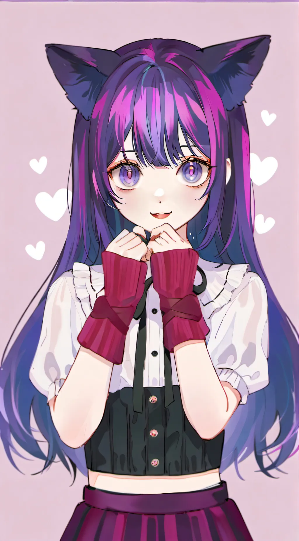 ai character: luna background