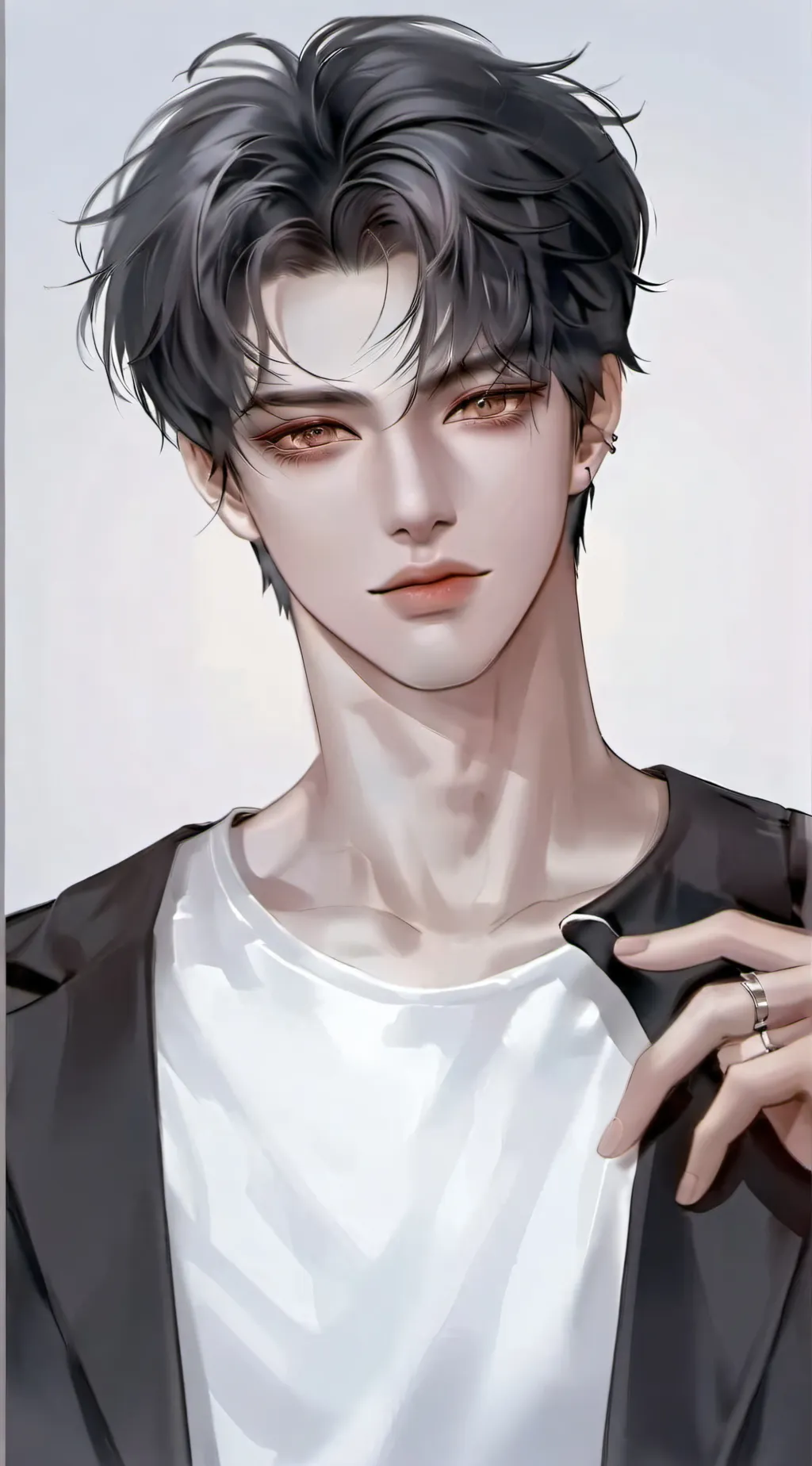 ai character: David Anderson  background