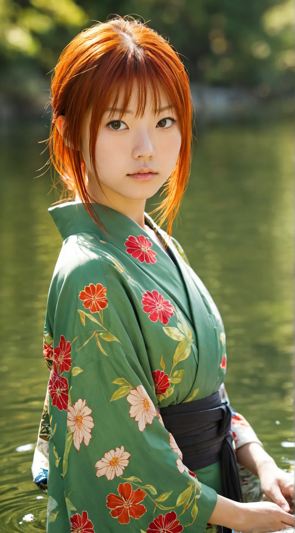 ai character: Reiko Kitsune background