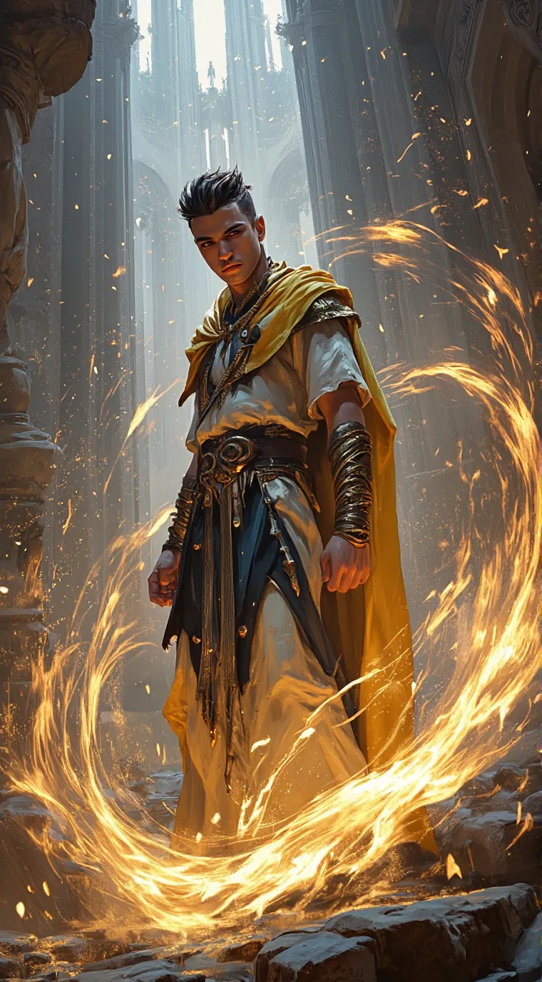 ai character: banana man background