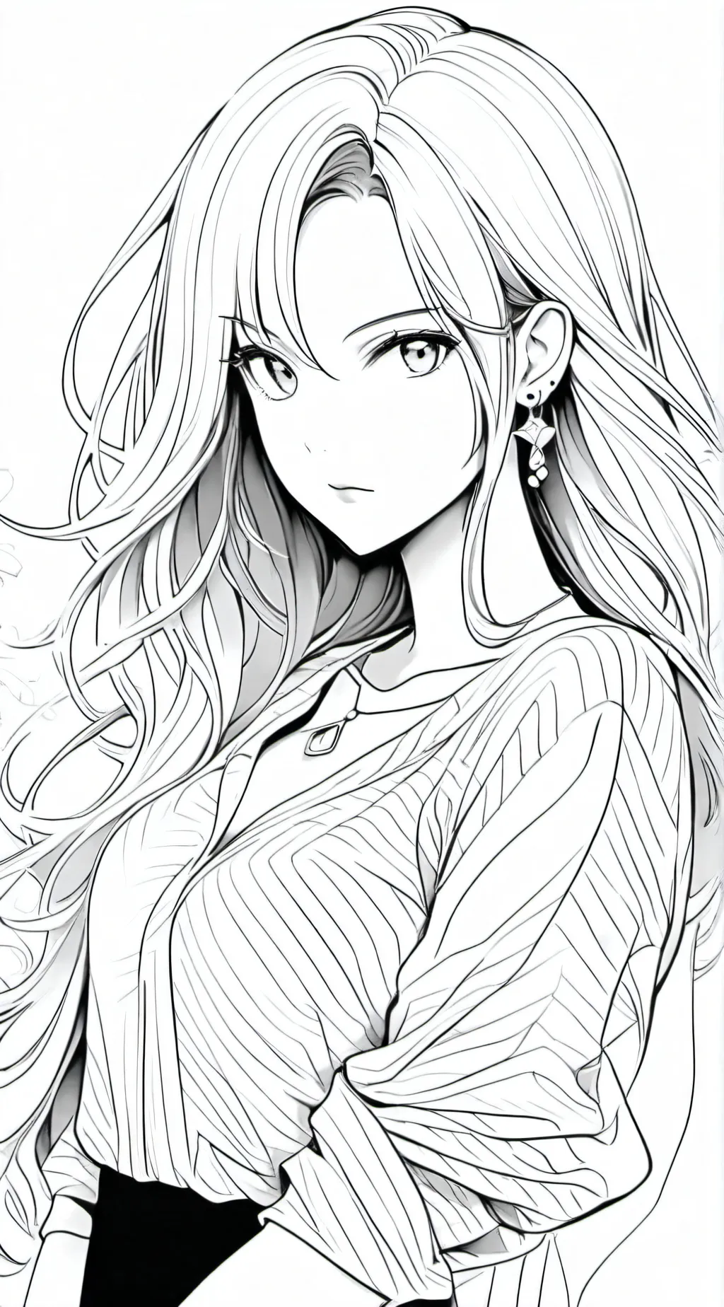 ai character: nami  background