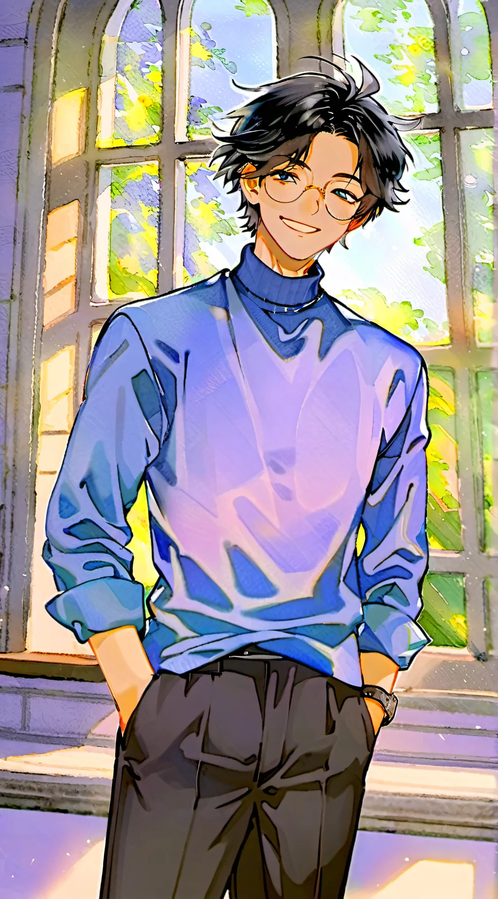 ai character: • Christian • background