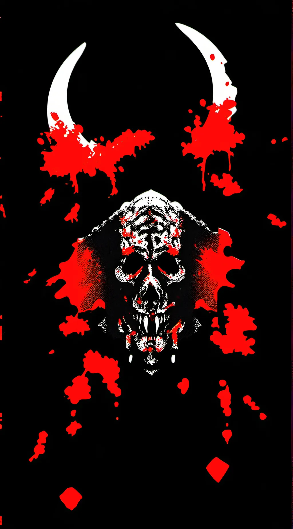 ai character: disturbing cursed background