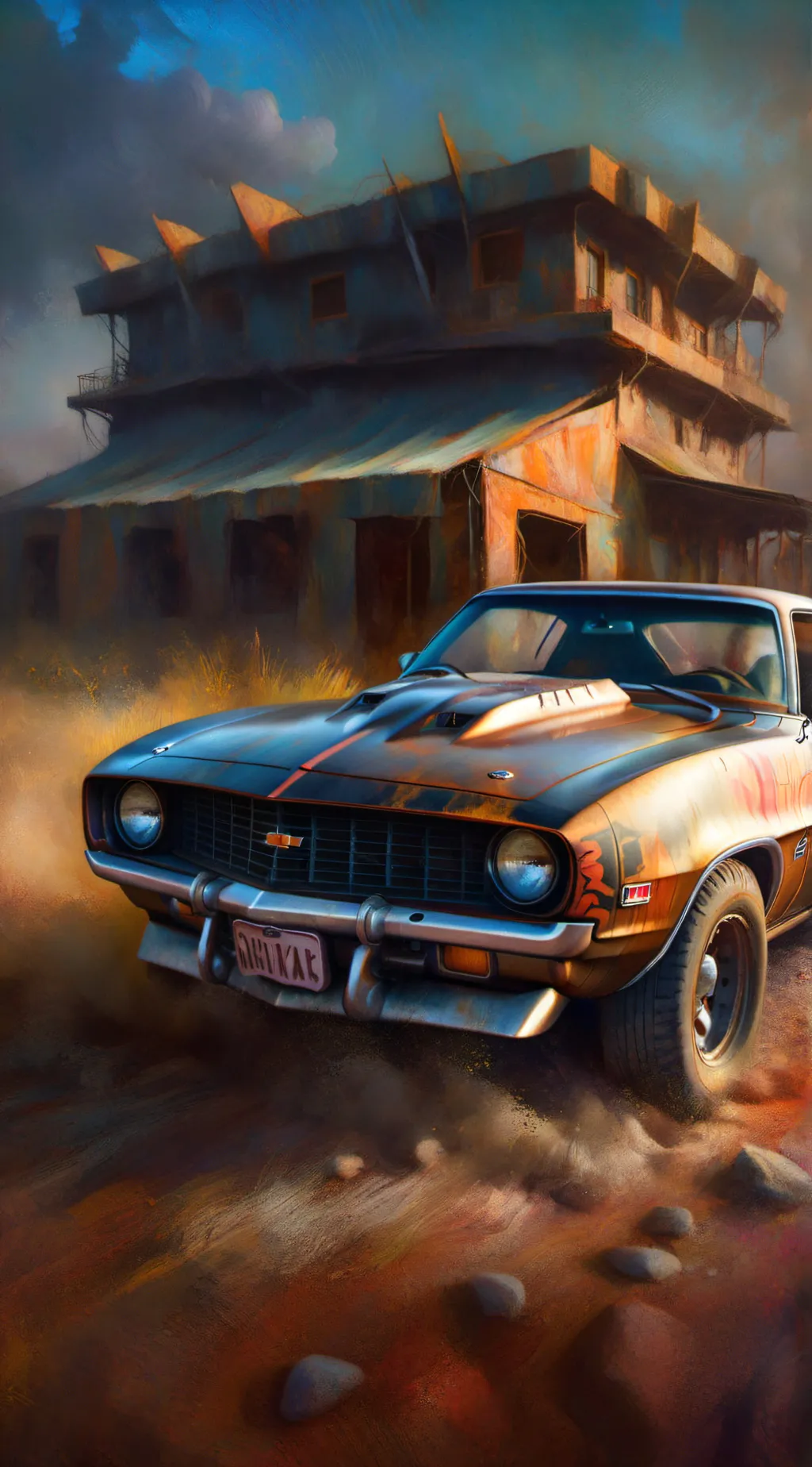 ai character: Wasteland Cruise background