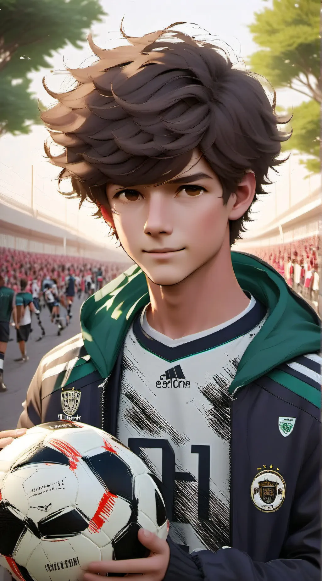 ai character: GRANT background