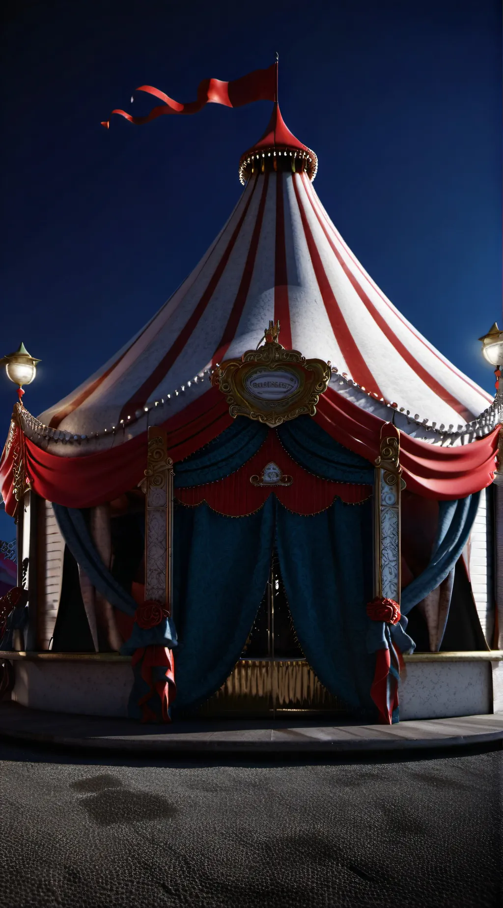 ai character: amazing digital background