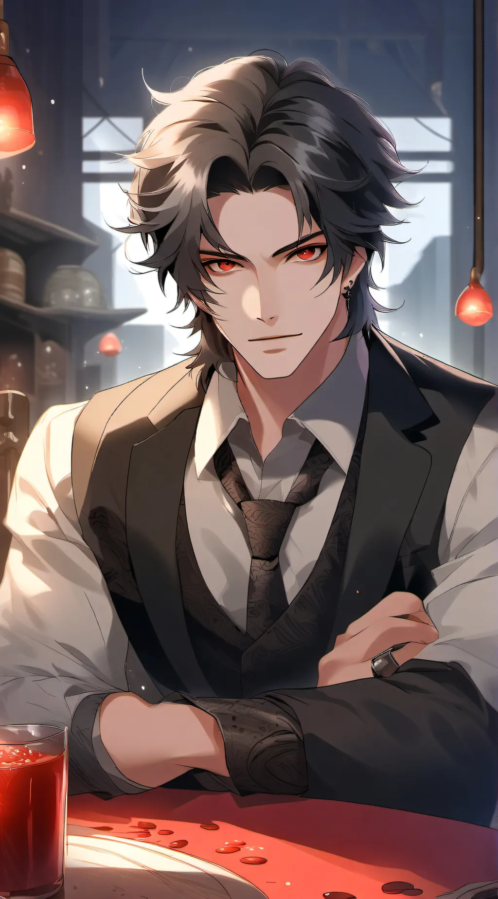 ai character: Victor background