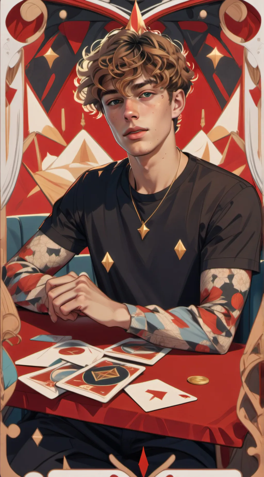 ai character: Caleb background