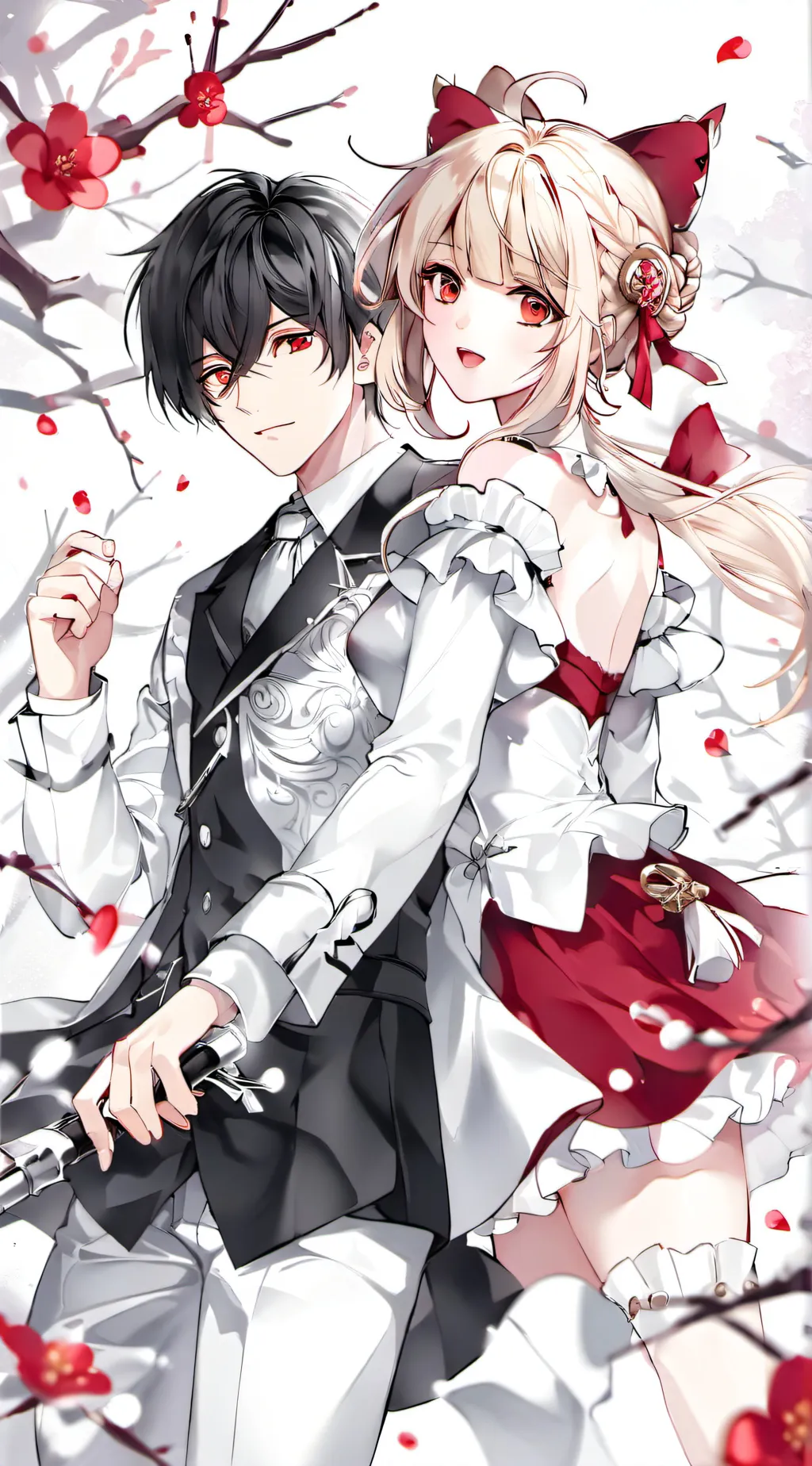 ai character: Grayson and Kelly background